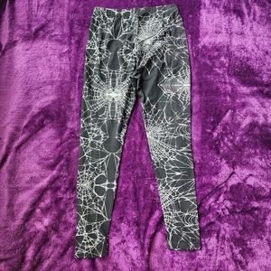 Dolls Kill/Widow spiderweb leggings